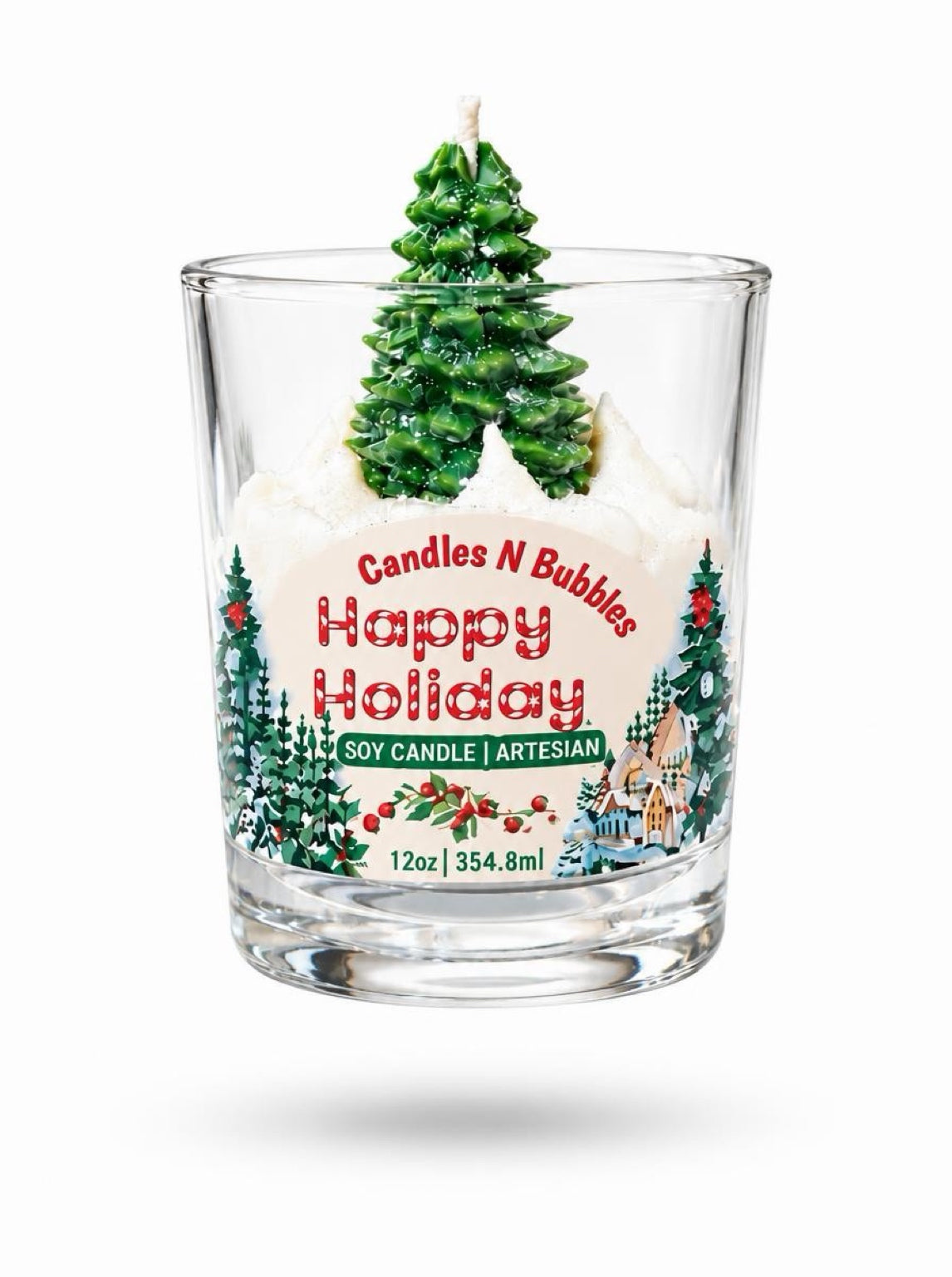 Happy Holiday Soy Candle