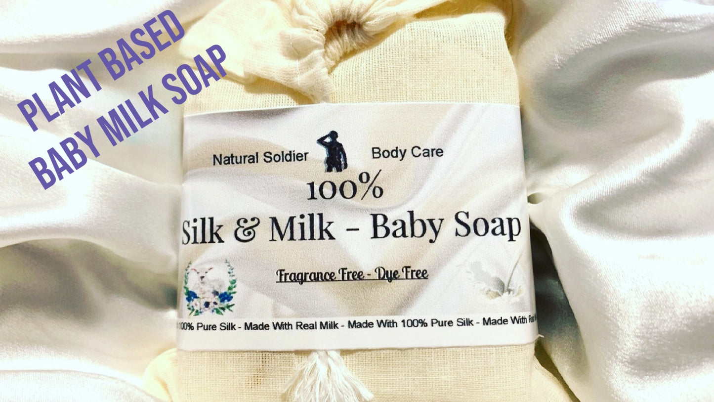 Plant Based Baby Milk Cleansing Bar.