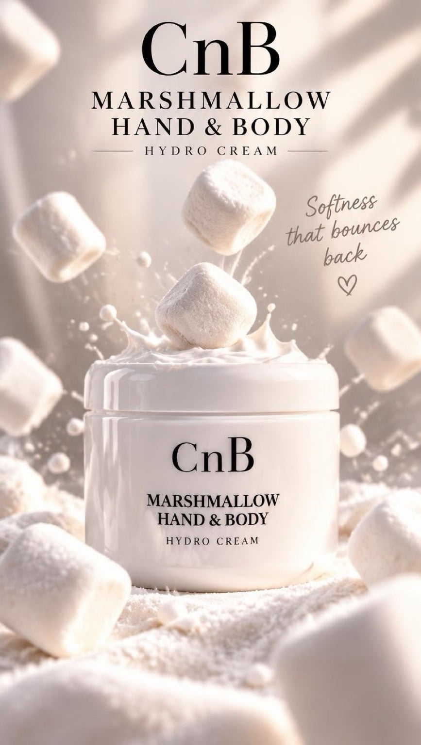 Hand and body Hydro Cream |marshmallow